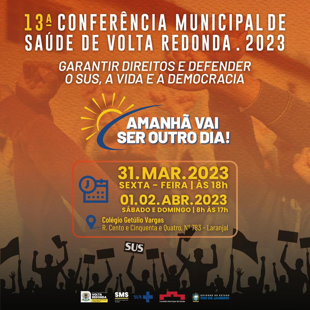 13ª Conferência Municipal de Saúde de Volta Redonda 2023