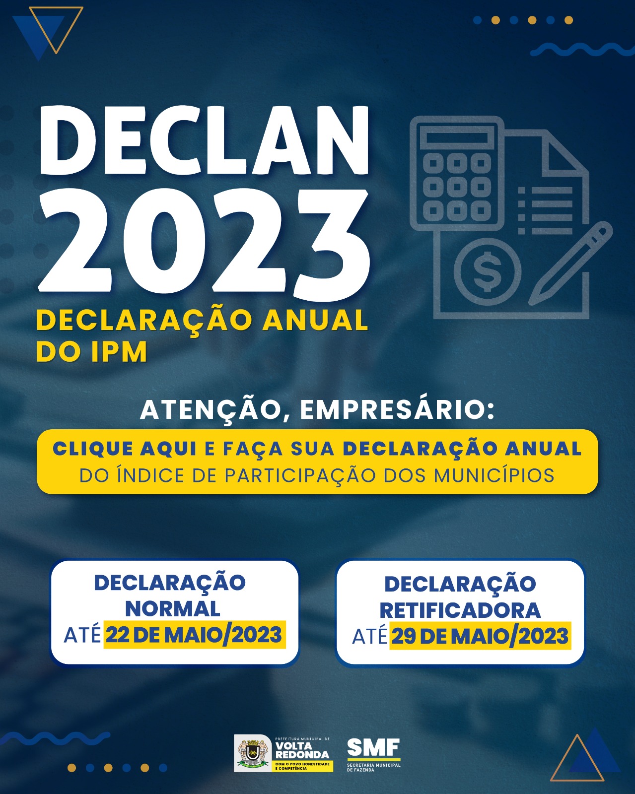 Declaração Anual do Índice de Participação dos Municípios - 2023